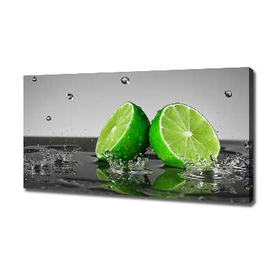 Canvas wall art Lime