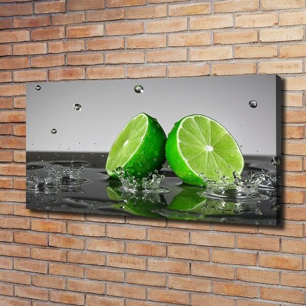 Canvas wall art Lime