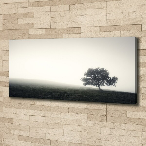 Canvas wall art Lone Tree