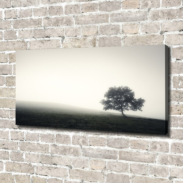 Canvas wall art Lone Tree