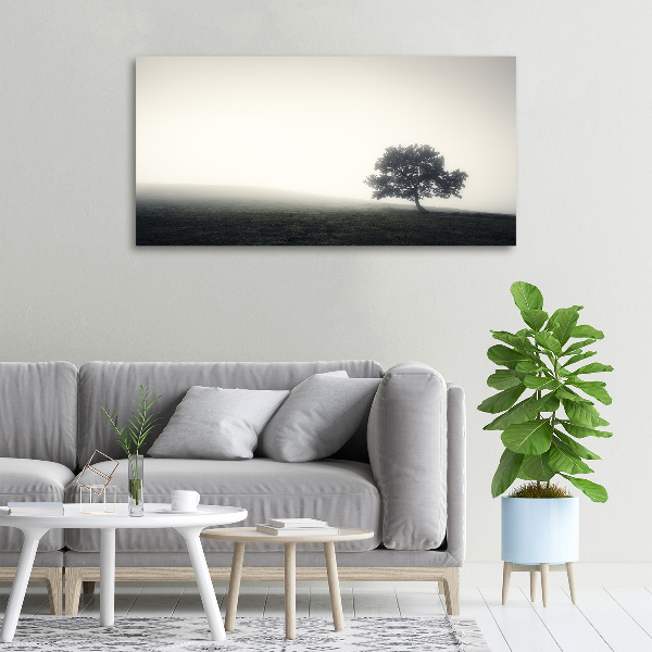 Canvas wall art Lone Tree