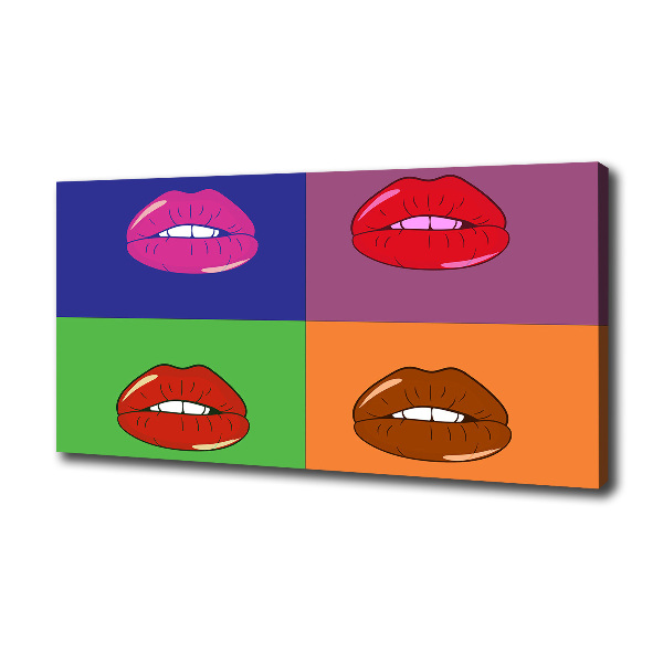 Colorful lips