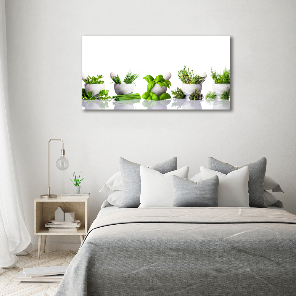 Canvas wall art Herbs