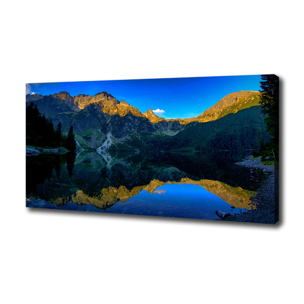 Canvas wall art Tatra Mountains