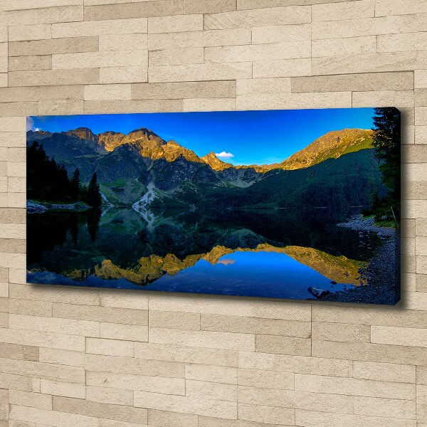 Canvas wall art Tatra Mountains