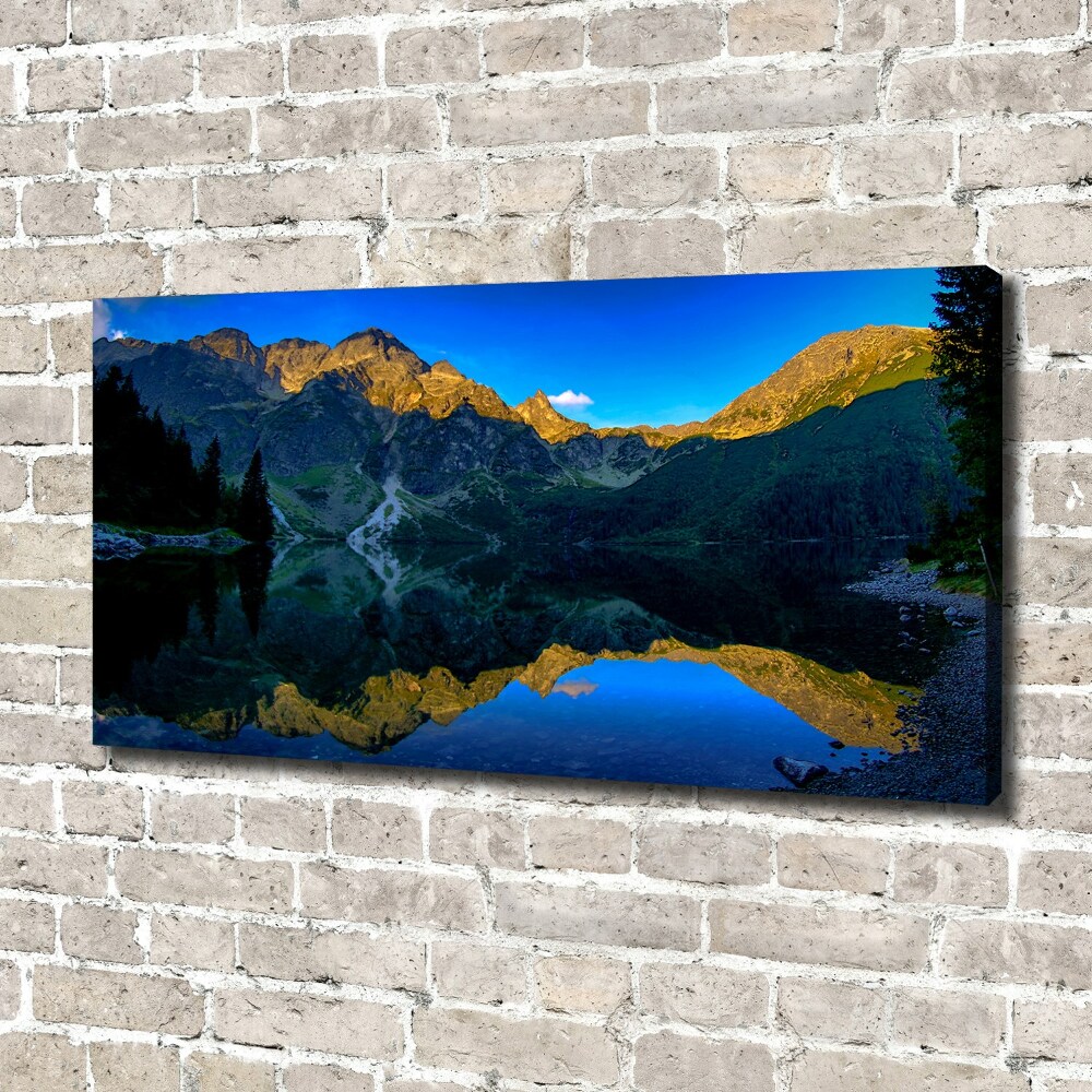 Canvas wall art Tatra Mountains