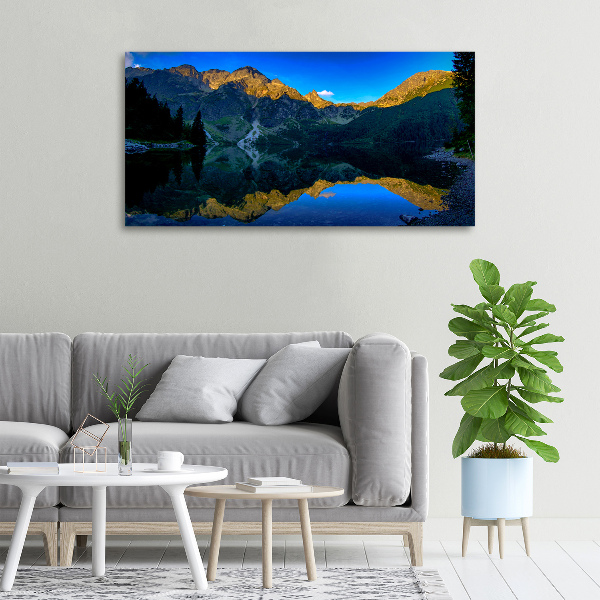 Canvas wall art Tatra Mountains