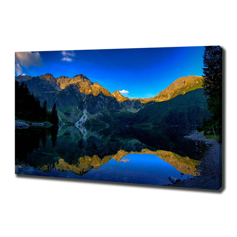 Canvas wall art Tatra Mountains