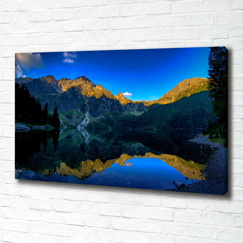 Canvas wall art Tatra Mountains