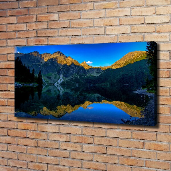 Canvas wall art Tatra Mountains