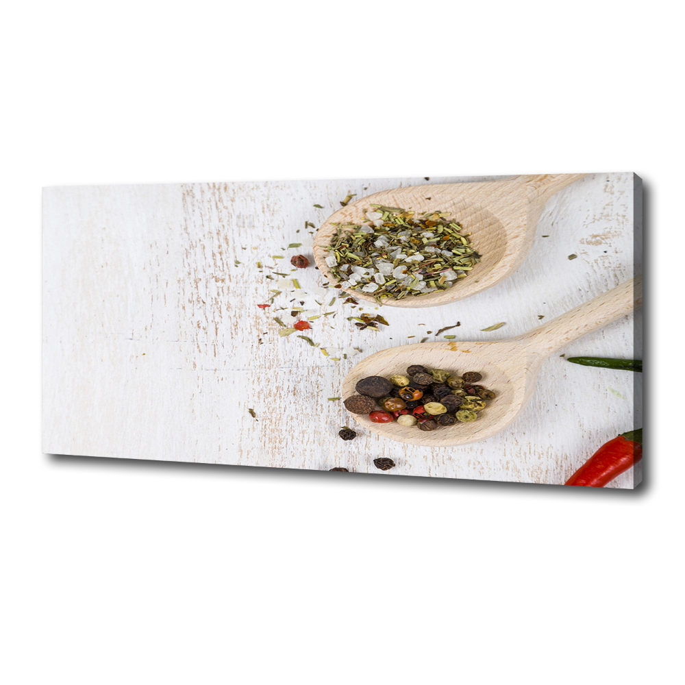 Canvas wall art Vegetables and spices