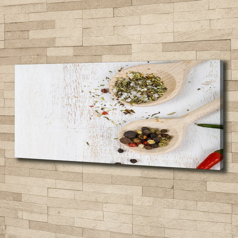 Canvas wall art Vegetables and spices