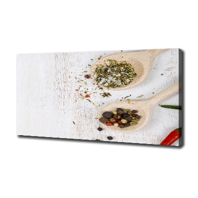 Canvas wall art Vegetables and spices