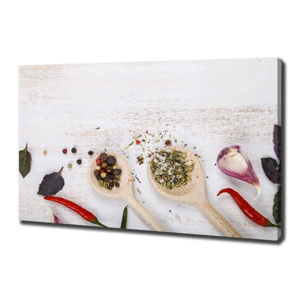 Canvas wall art Vegetables and spices