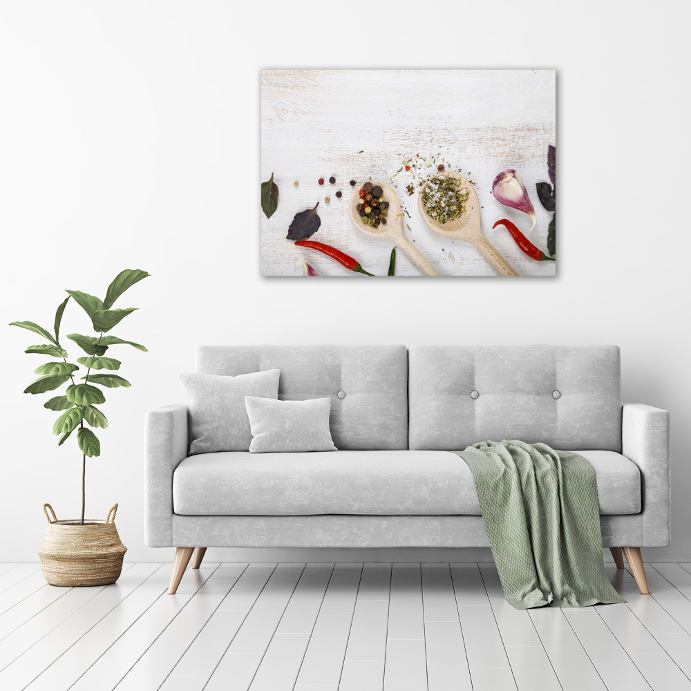 Canvas wall art Vegetables and spices