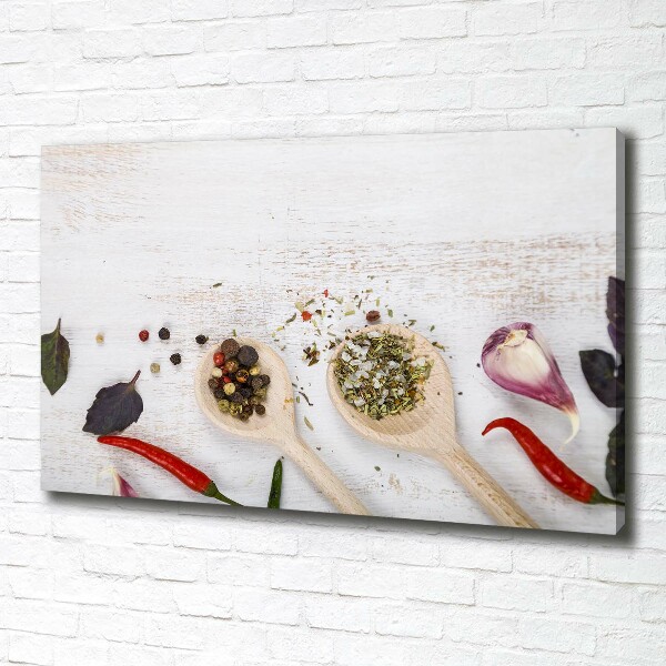 Canvas wall art Vegetables and spices