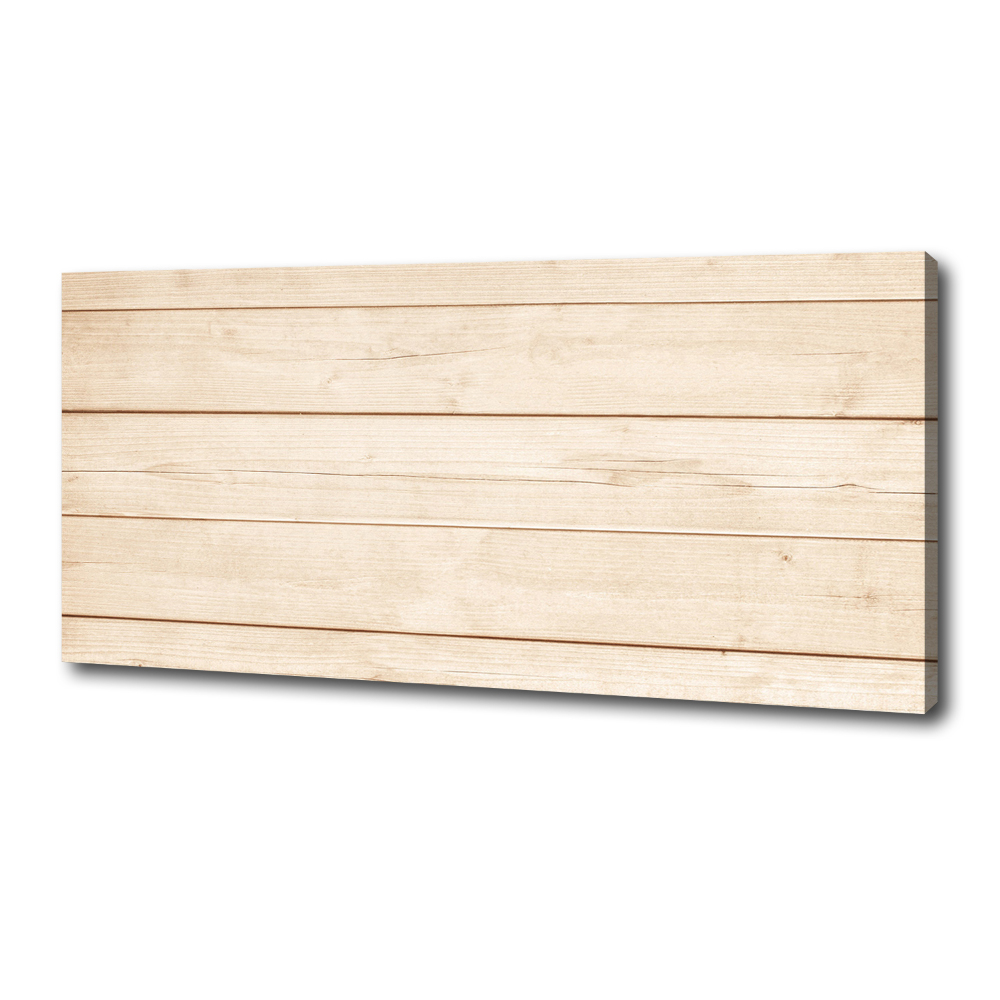 Canvas wall art Wooden background