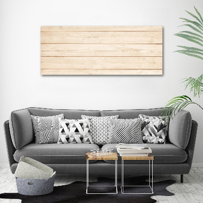 Canvas wall art Wooden background