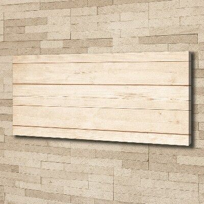 Canvas wall art Wooden background