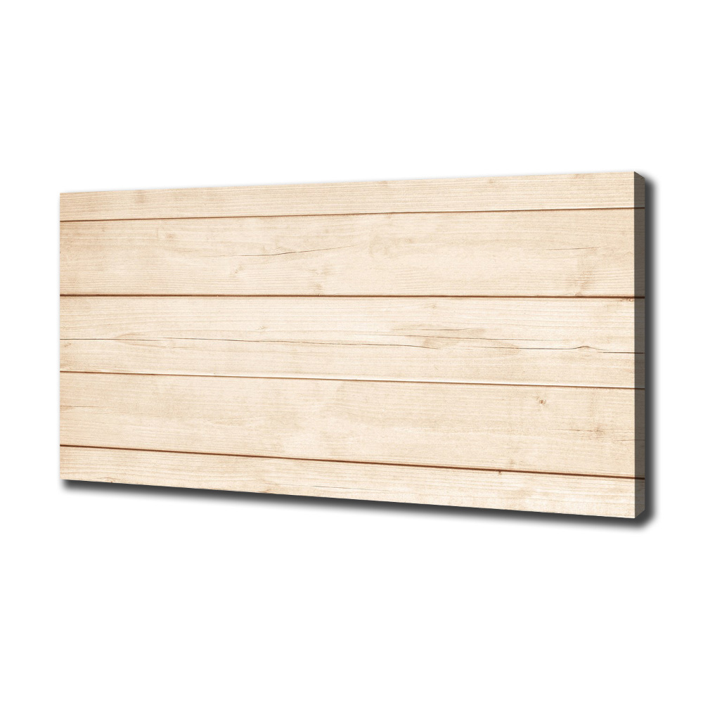 Canvas wall art Wooden background