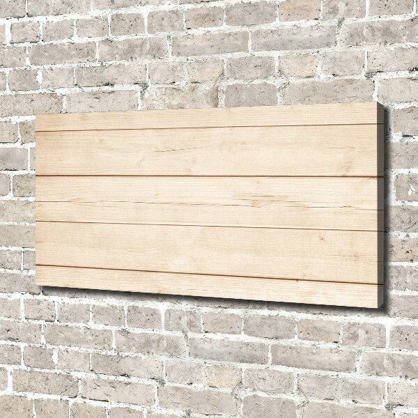 Canvas wall art Wooden background