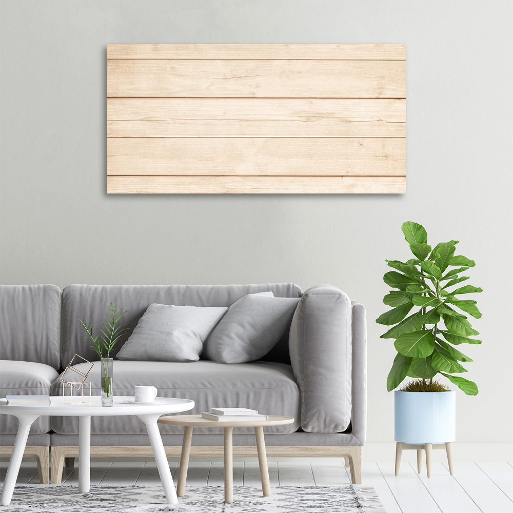 Canvas wall art Wooden background