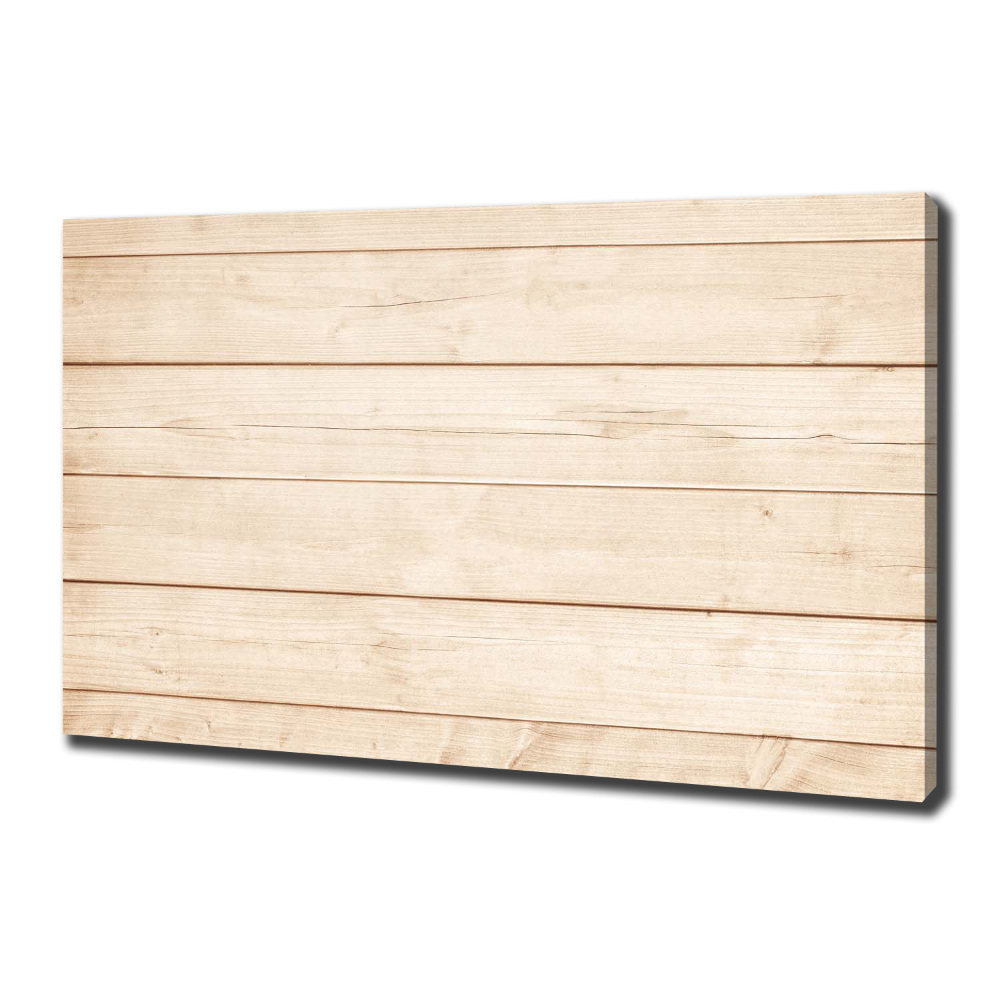 Canvas wall art Wooden background