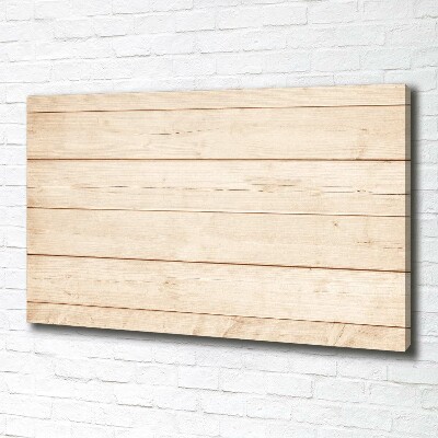 Canvas wall art Wooden background