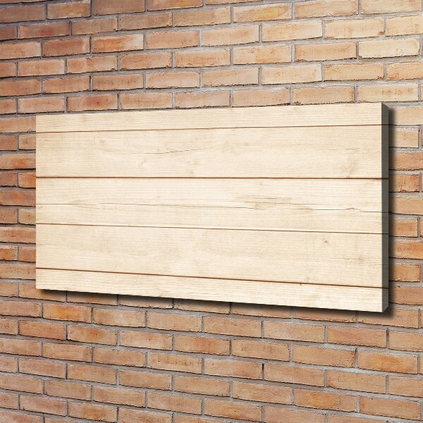 Canvas wall art Wooden background