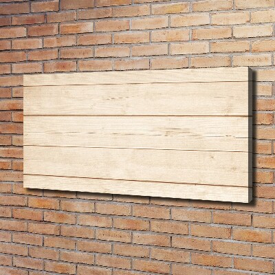 Canvas wall art Wooden background