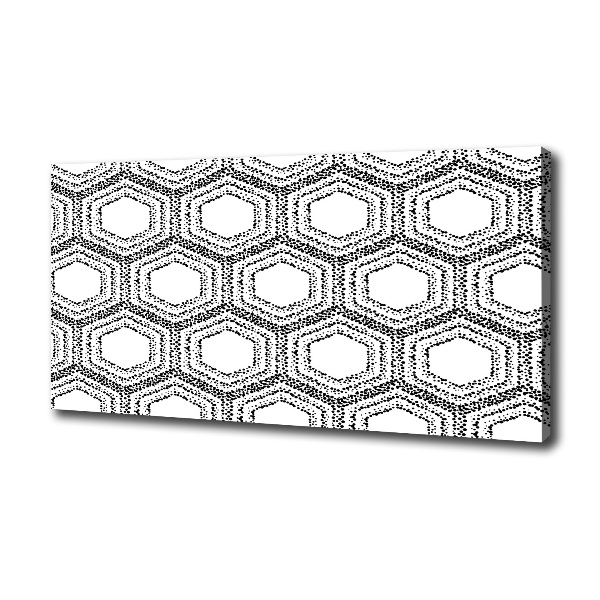 Canvas wall art Geometric background