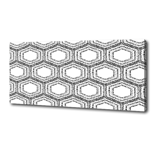 Canvas wall art Geometric background