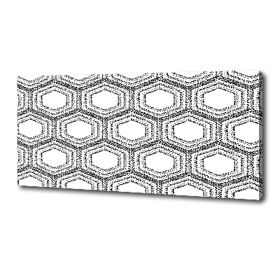 Canvas wall art Geometric background