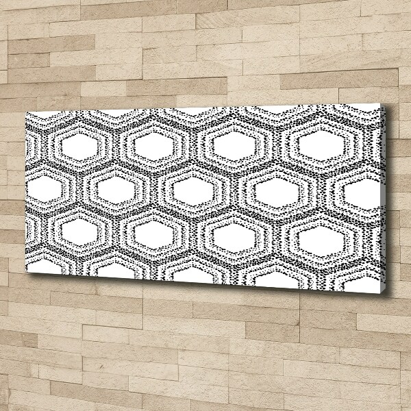 Canvas wall art Geometric background