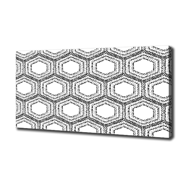 Canvas wall art Geometric background