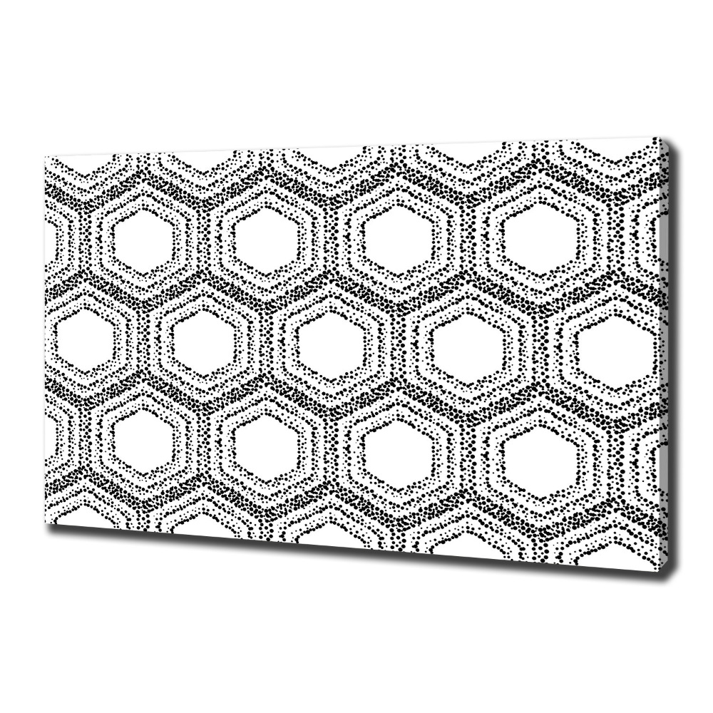 Canvas wall art Geometric background