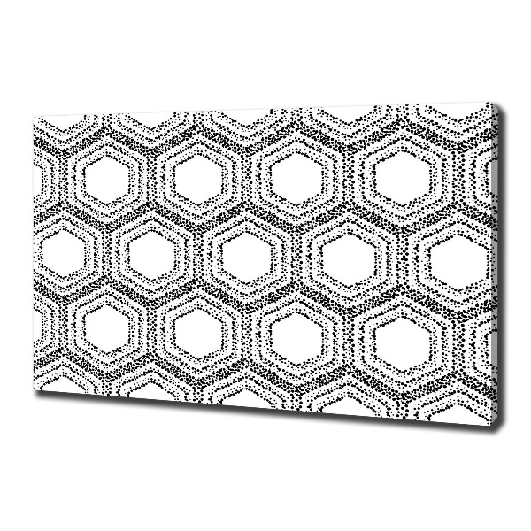 Canvas wall art Geometric background