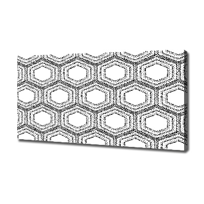 Canvas wall art Geometric background