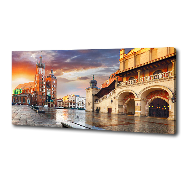 Canvas wall art Cracow Poland