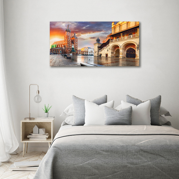 Canvas wall art Cracow Poland