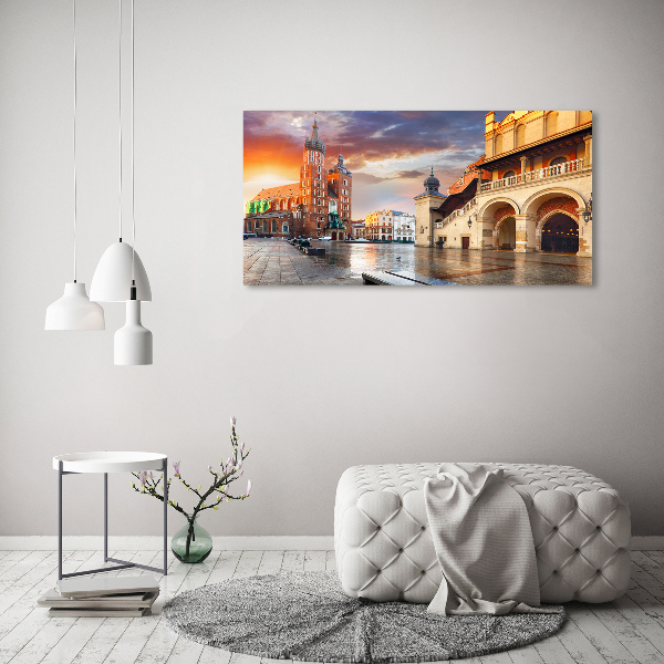 Canvas wall art Cracow Poland