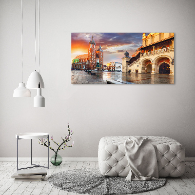 Canvas wall art Cracow Poland