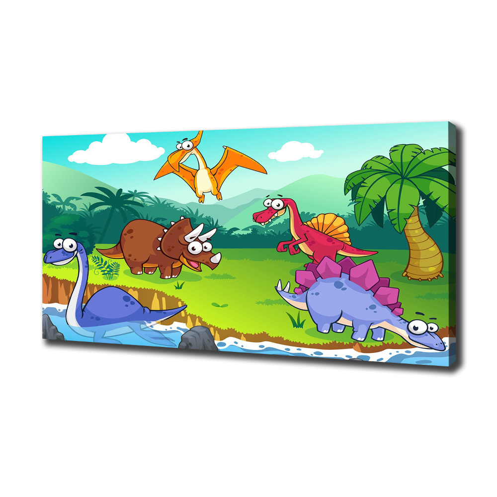 Canvas wall art Dinosaurs