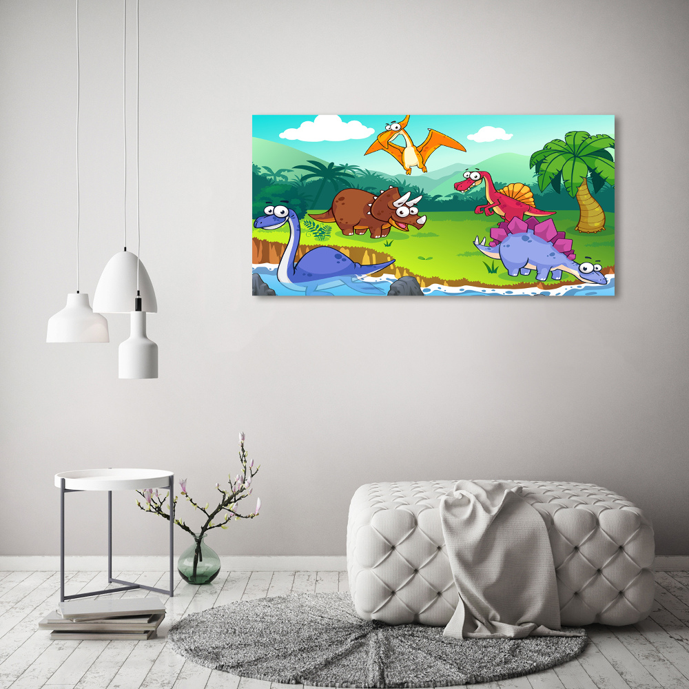 Canvas wall art Dinosaurs