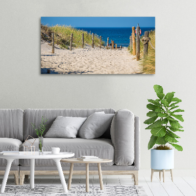 Canvas wall art Coastal dunes