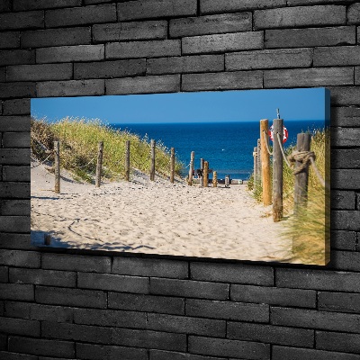 Canvas wall art Coastal dunes