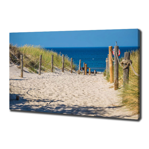 Canvas wall art Coastal dunes