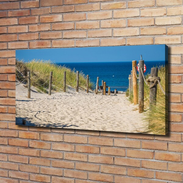 Canvas wall art Coastal dunes