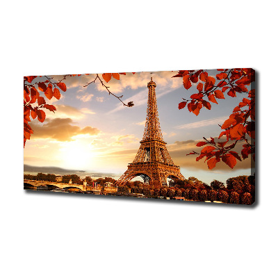 Canvas wall art Eiffel Paris tower