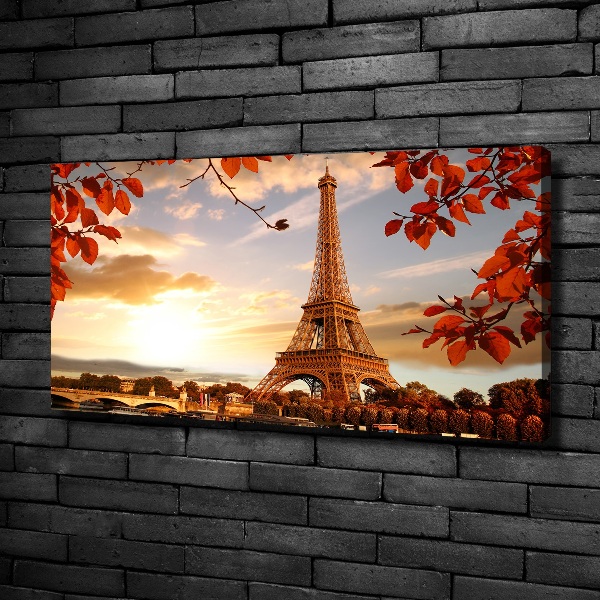 Canvas wall art Eiffel Paris tower